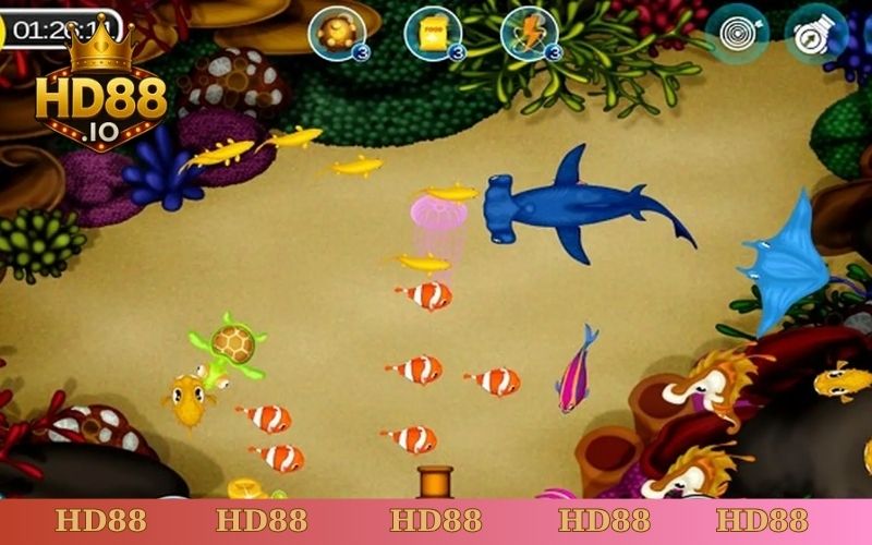 Trò chơi bắn cá trực tuyến HD88