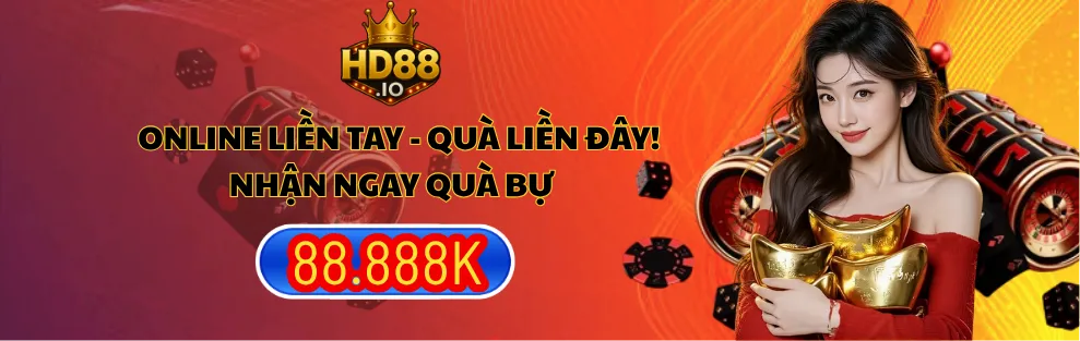 banner HD88 tặng 88888K