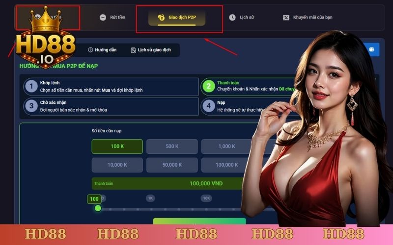 đảm bảo bảo mật cao trong mọi giao dịch nạp tiền