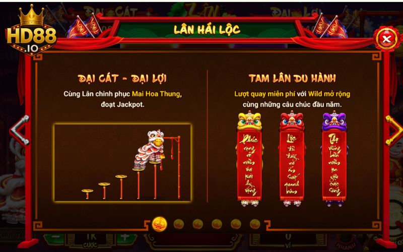 Lộc Xuân Hái Từ Nổ Hũ Lân